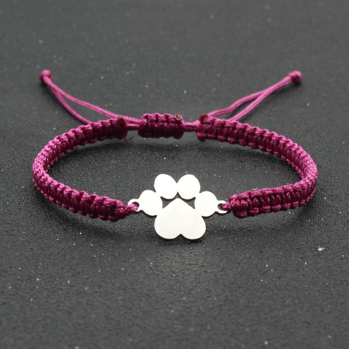 Wholesale Hand Woven Adjustable Bear Claw Bracelet JDC-BT-SX004