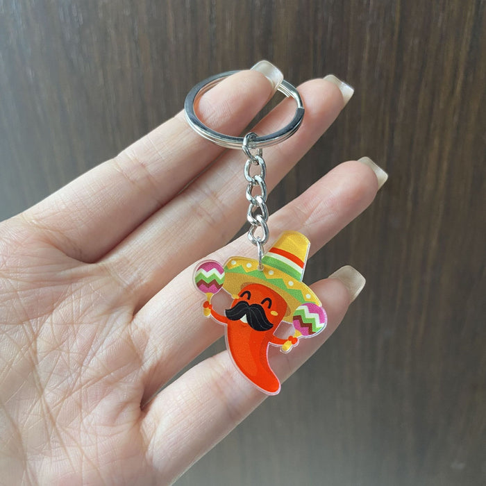 Wholesale Bold &  Colorful Statement Keychain for Parties