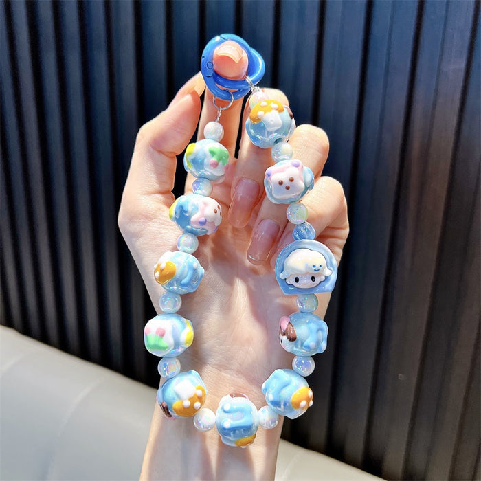 Wholesale beaded keychain pendant