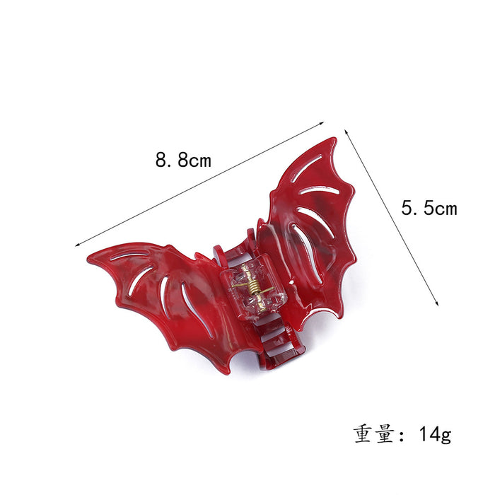 Wholesale Acetate Bat Hair Claw Clip for Women Party Gift Hair Accessory