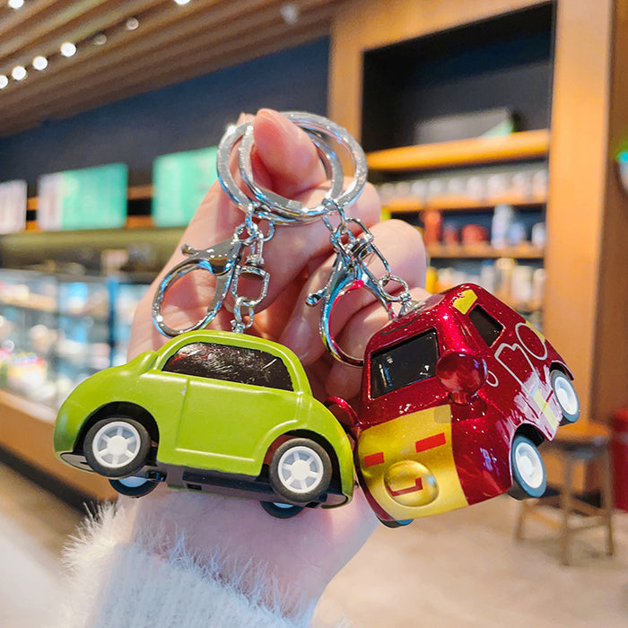 Wholesale Cartoon Alloy Car Model Toy Keychain JDC-KC-Aile011