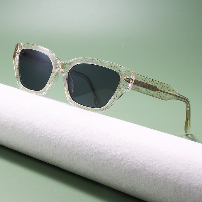 Wholesale Sunglasses Trendy Street Photography Versatile Sunglasses Ink Color Cat Eye Sunglasses