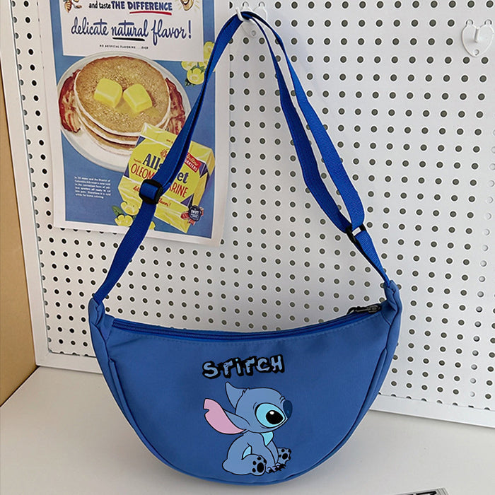 Wholesale Cartoon Print Nylon Crossbody Bag Women' s Bag Dumpling Bag Lightweight Simple Commuting