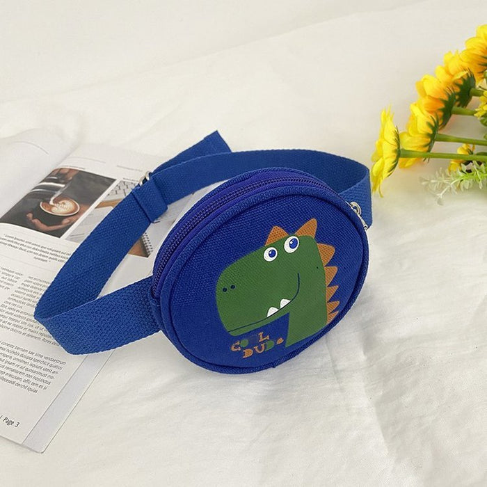 Wholesale children's waist bag cartoon round bag coin purse