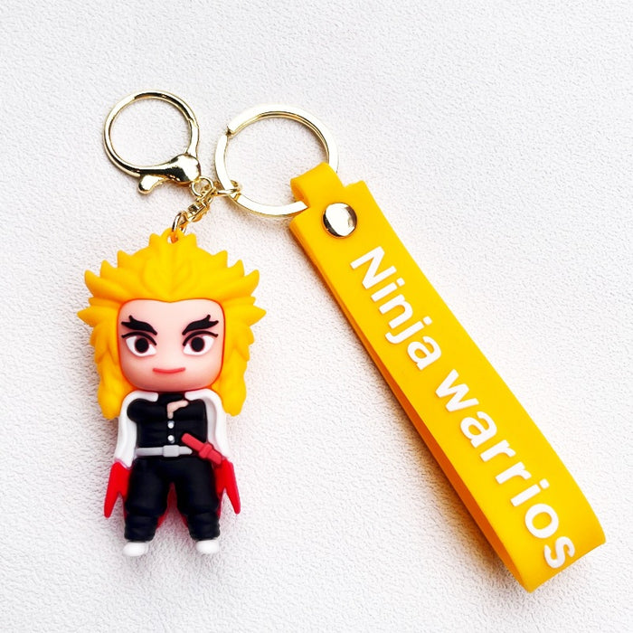 Wholesale PVC cartoon doll Keychain JDC-KC-WuYi092