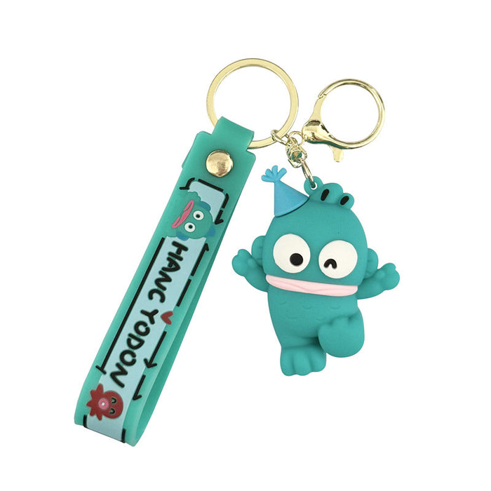 Wholesale Cartoon Silicone Doll Keychain JDC-KC-HaoXi017