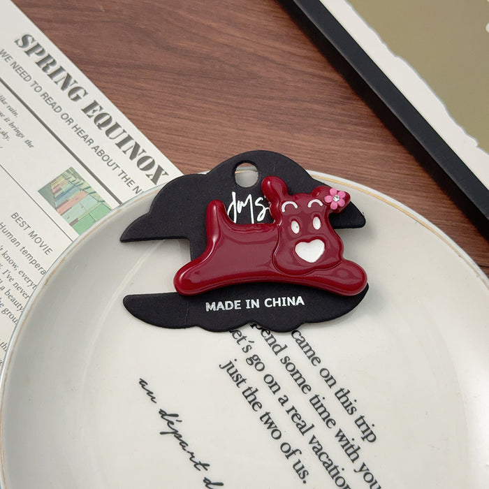 Wholesale cute puppy hair clip