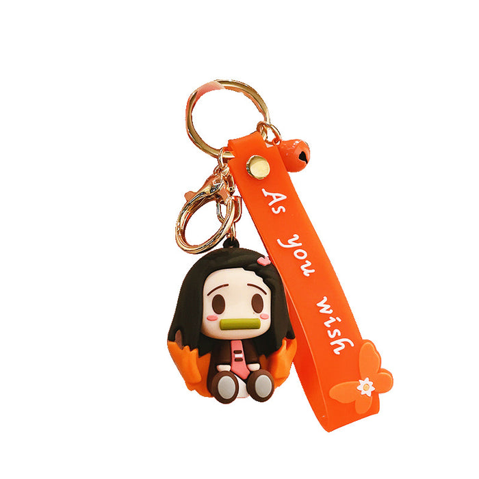 Wholesale Cute PVC Keychain Pendant JDC-KC-MLZ001