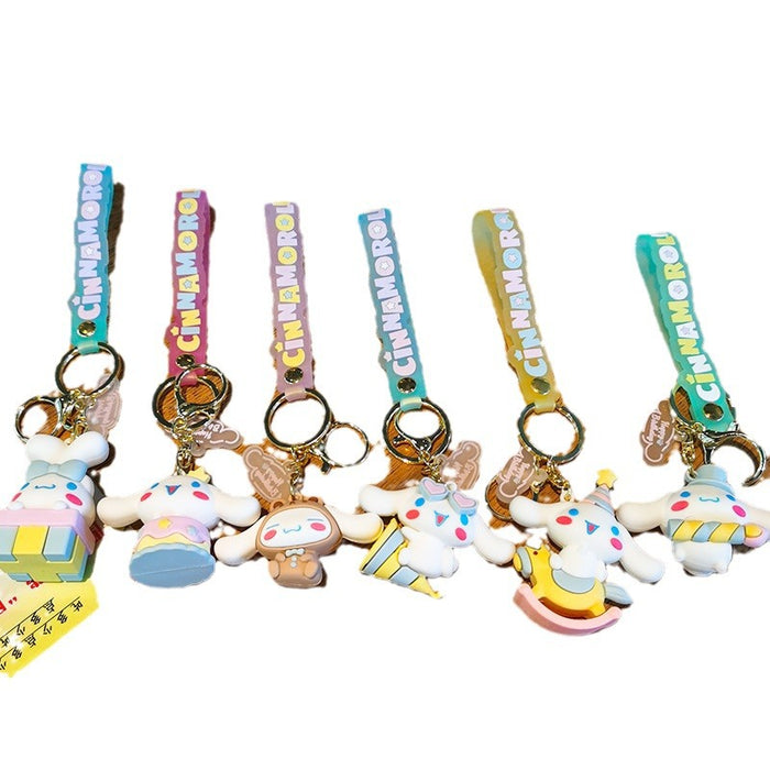 Wholesale Cartoon Doll Silicone Keychain JDC-KC-Tingm141