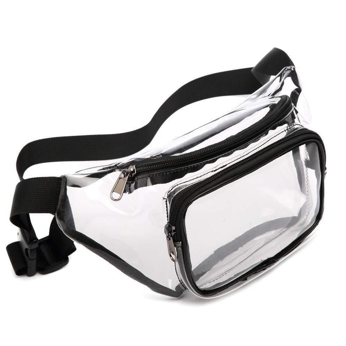 Wholesale PVC Waterproof Transparent Sports Waist Bag Messenger Bag JDC-SD-DongY001