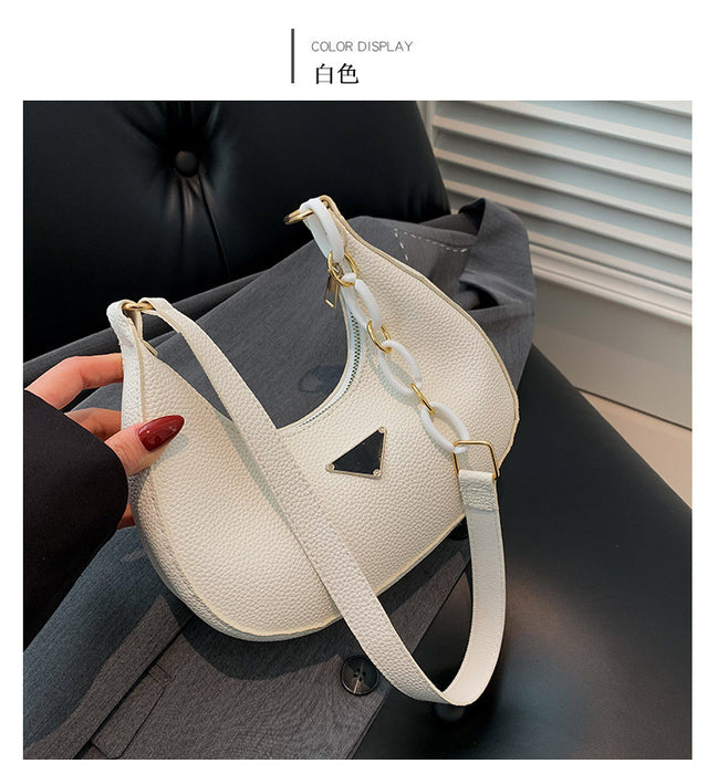 Wholesale PU Fashion Litchi Pattern Chain Shoulder Bag JDC-SD-Runq001