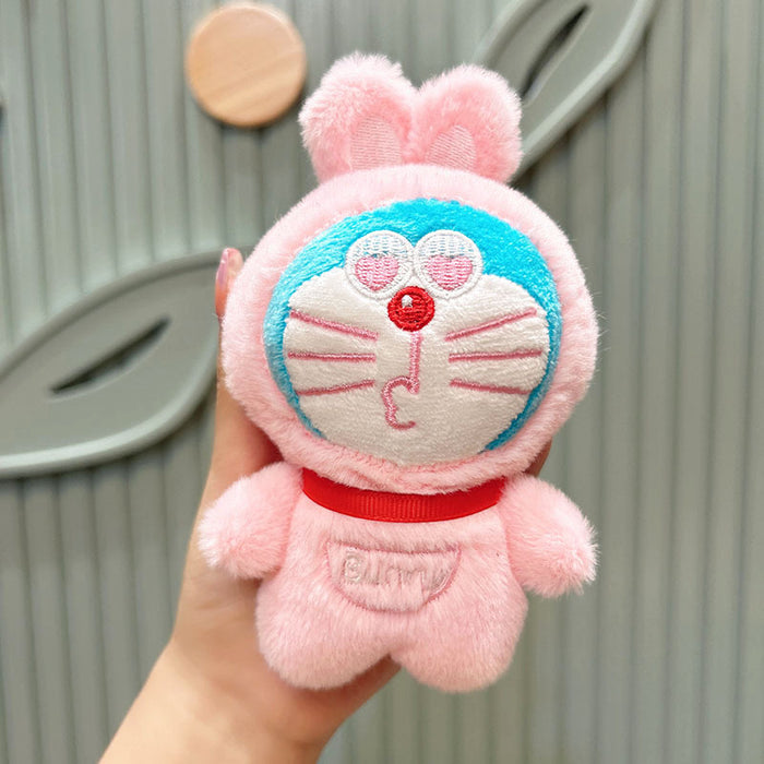 Wholesale Plush Cartoon Cat Doll Keychain JDC-KC-JuJi025