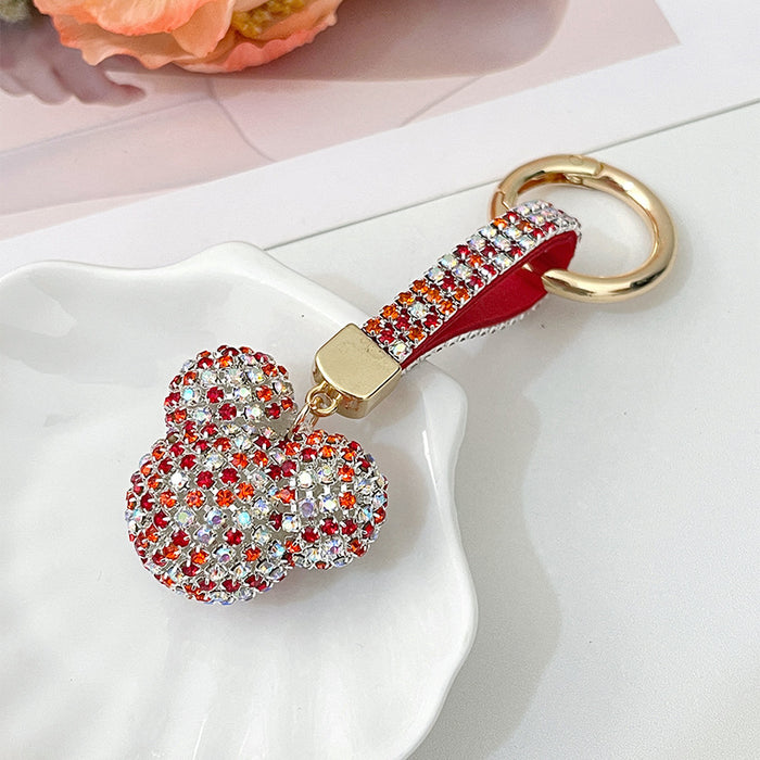 Wholesale Cartoon Diamond Alloy Keychain JDC-KC-CH119