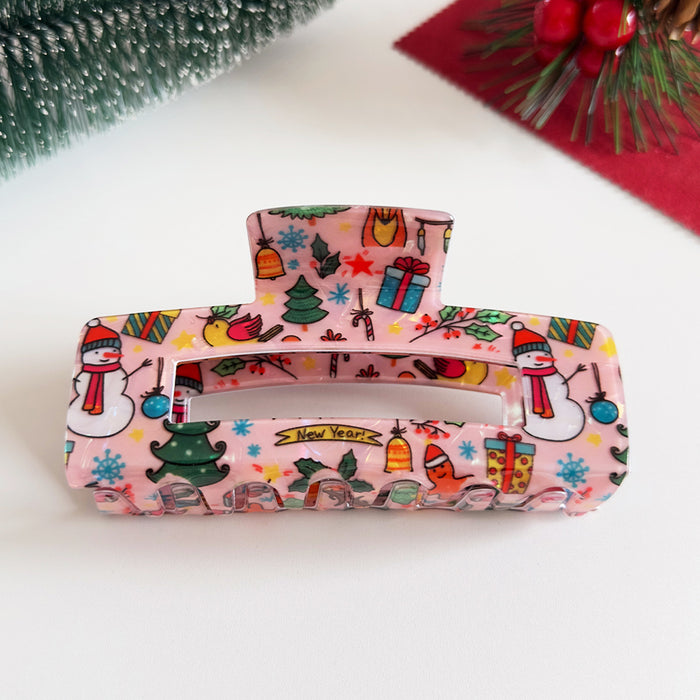 Wholesale Christmas series hair clip,  Christmas tree,  snowman,  bell,  holiday headwear