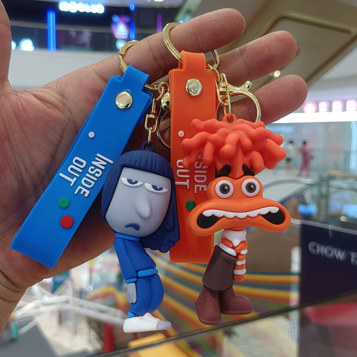 Wholesale PVC Cartoon Doll Keychain JDC-KC-KuangK010