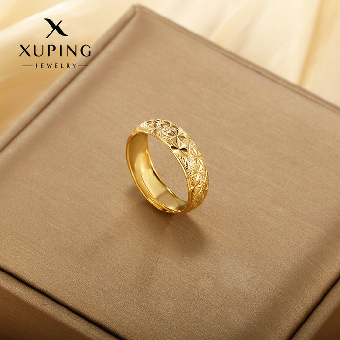 Wholesale Real Gold Plated Open Ring for Men JDC-RS-XP002