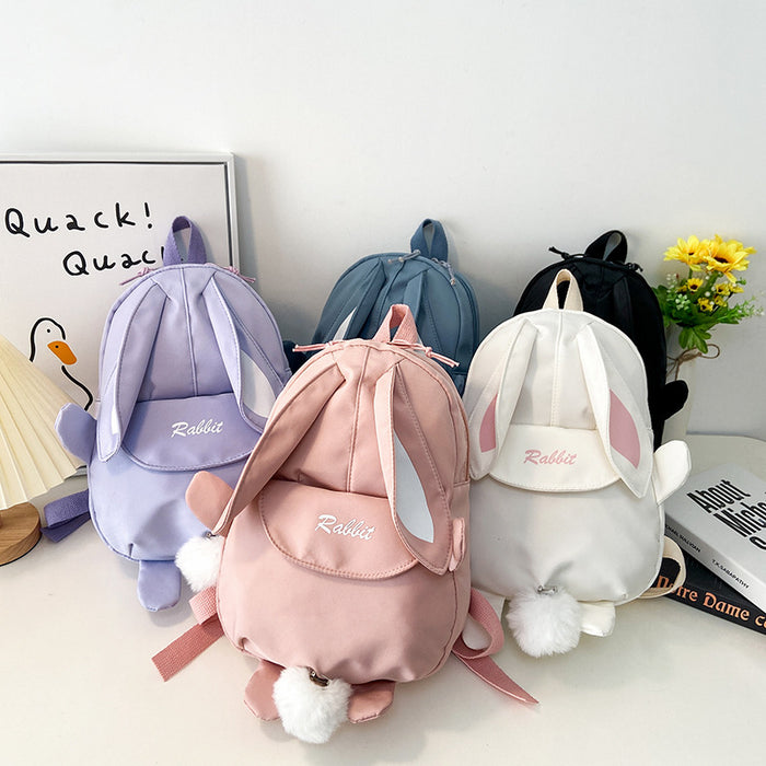 Wholesale Cartoon Cute Children's Backpack Kindergarten Children's Lightweight Backpack Canvas Travel Bag