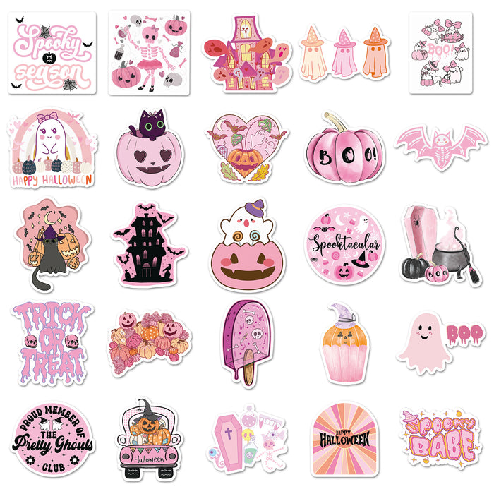 Wholesale Pink Waterproof Decorative Stickers Sweet Cartoon Design