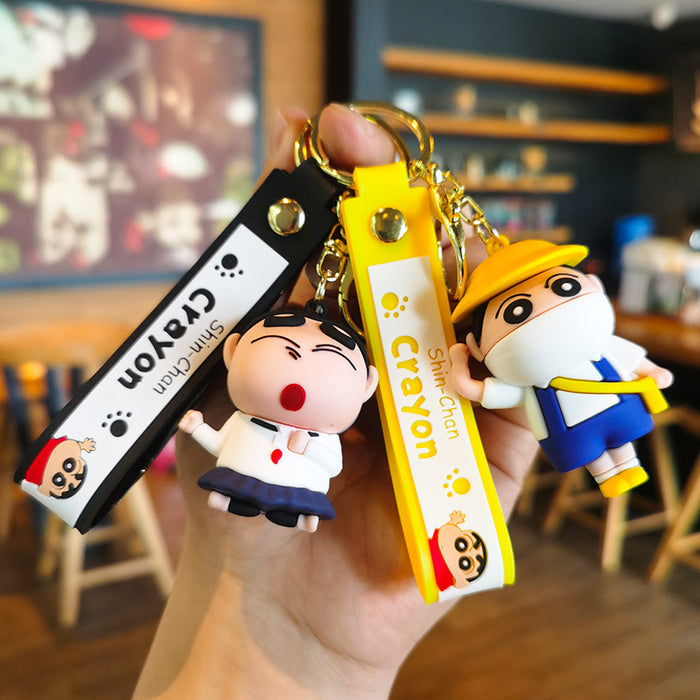 Wholesale Cartoon Doll Silicone Keychain JDC-KC-Tingm272