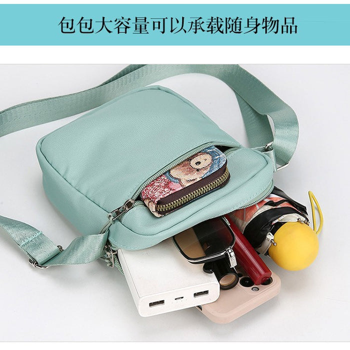 Wholesale Printed Colorful Small Square Bag Casual Popular Cute Shoulder Bag