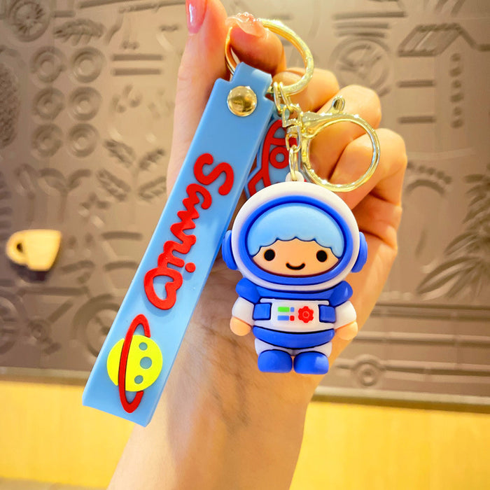 Wholesale Silicone Cartoon Doll Keychain JDC-KC-JuJi016