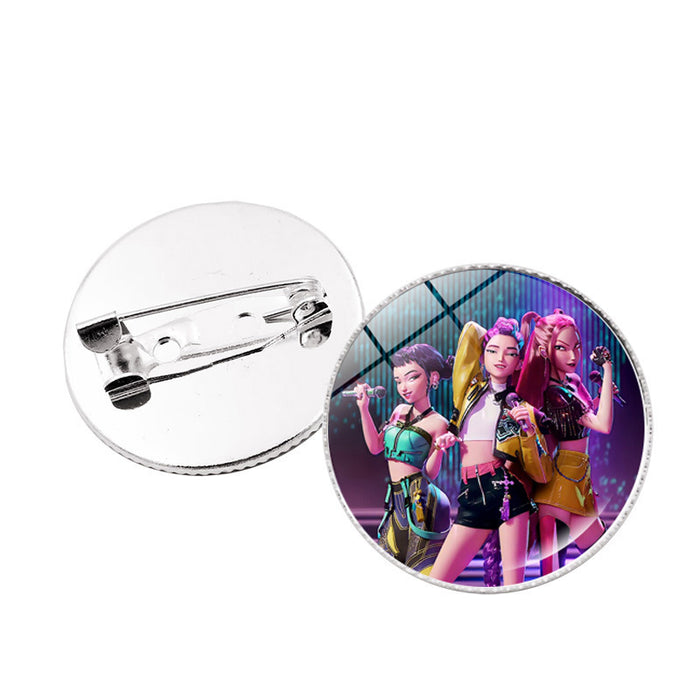 Wholesale Versatile safety pin brooch for bags and clothing accessories