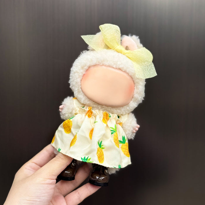 Wholesale Only clothes are suitable for 17cm blind box pendant plush doll clothes