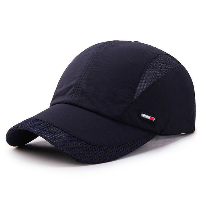 Wholesale Lightweight baseball cap, sunshade net cap, outdoor sun protection hat, simple