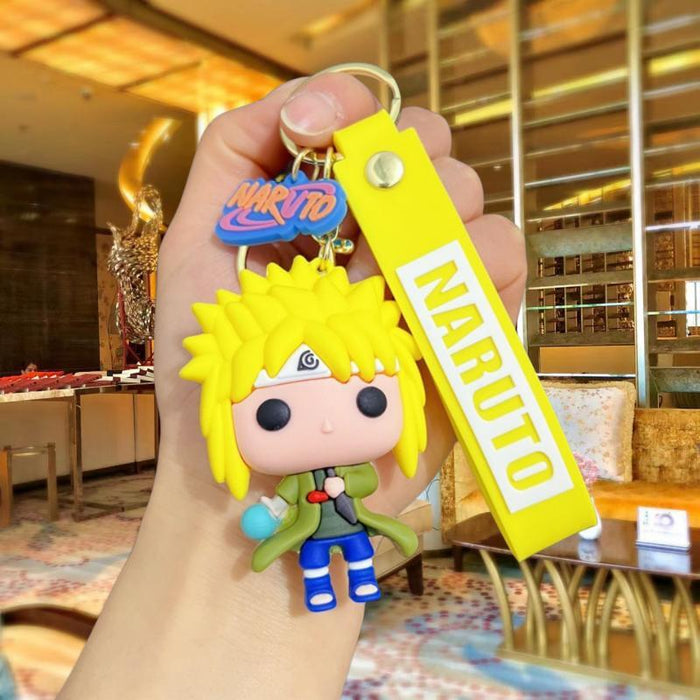 Wholesale Silicone Cartoon Doll Keychain JDC-KC-MingT231