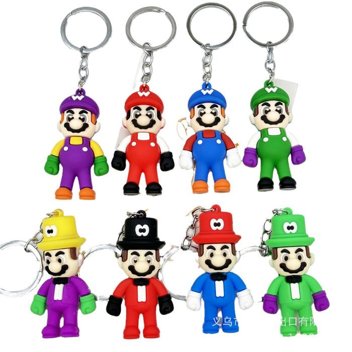 Wholesale Cartoon PVC Doll Keychains (F) JDC-KC-JiaA003