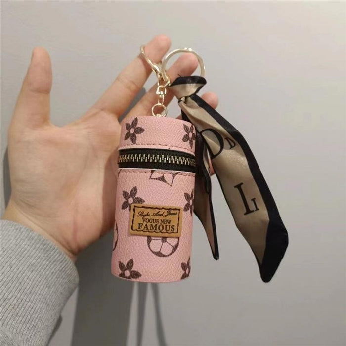 Wholesale European and American Old Flower Coin Purse New Small Bag Pendant Earphone Bag Lipstick Bag Mini Keychain Bag JDC-KDC-Langs001