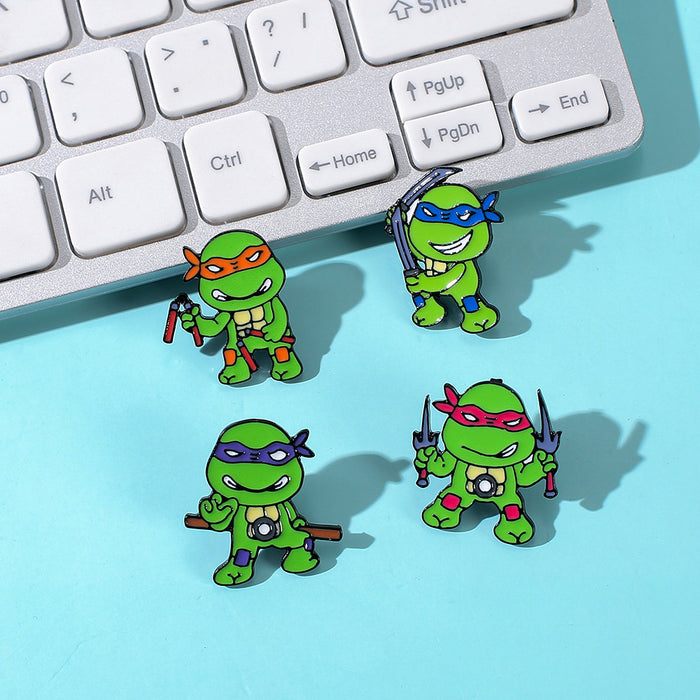 Wholesale Trendy Metal Brooch Pin Cartoon Badge For Backpack Clothing Everyday Wear