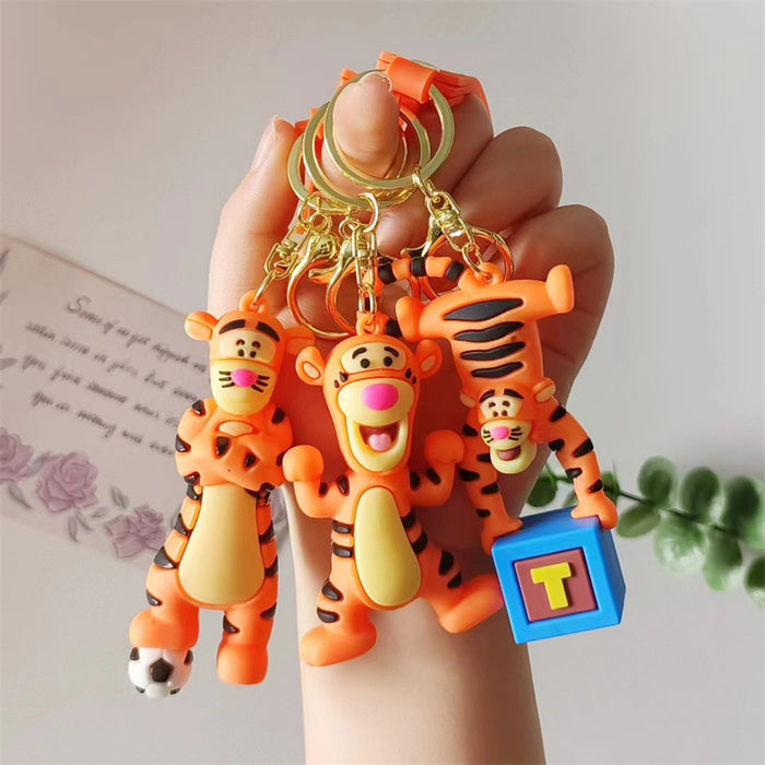 Wholesale Cartoon Silicone Doll Keychain JDC-KC-HaoXi006