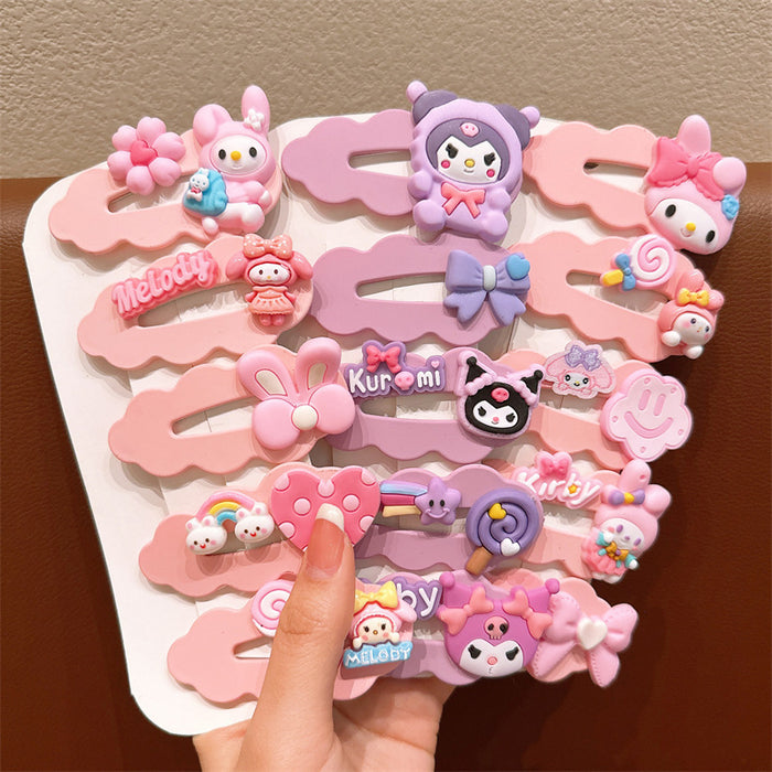 Wholesale Cute cartoon children' s hair clips bobby pins