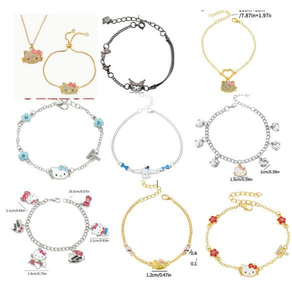 Wholesale Cartoon Anime Cat Bracelet