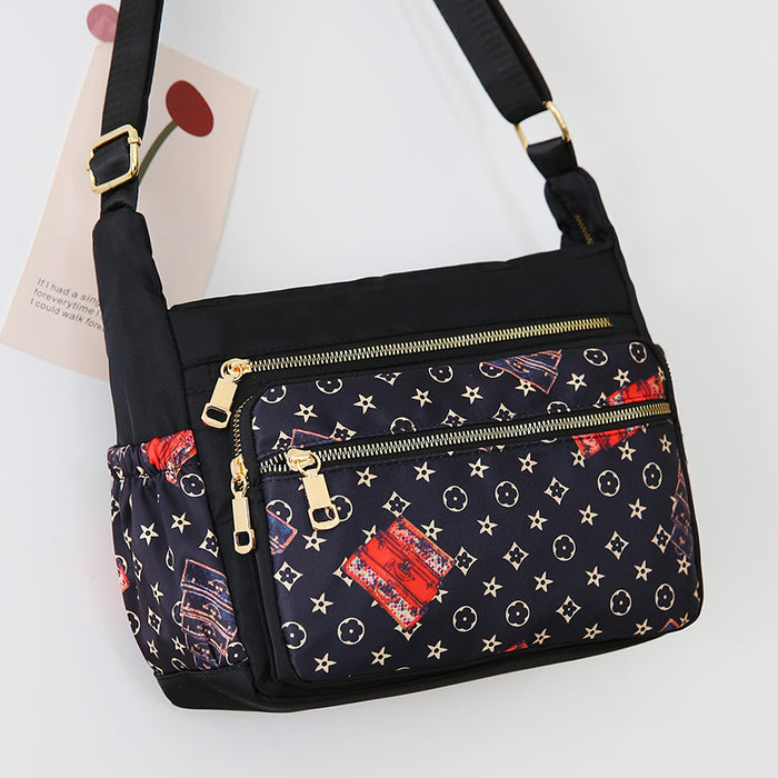 Wholesale New Fashion Shoulder Crossbody Bag Nylon Casual Backpack Canvas Bag Women's Bag