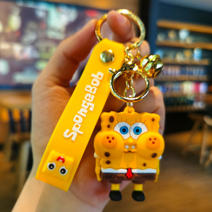 Wholesale Cartoon Doll Silicone Keychain JDC-KC-Tingm256