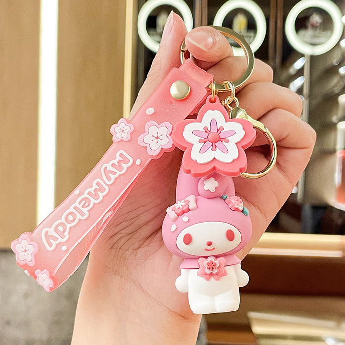 Wholesale Silicone Cartoon Doll Keychain JDC-KC-Benxin013