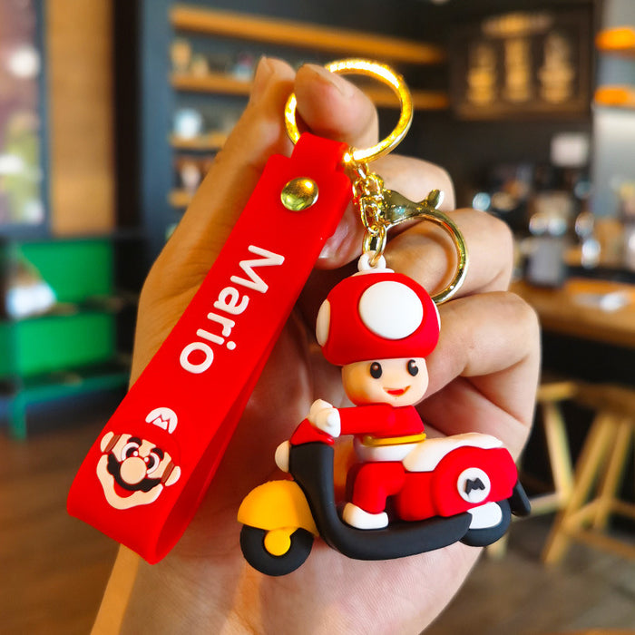 Wholesale Cartoon Doll 3D Rubber Keychain JDC-KC-Tingm076