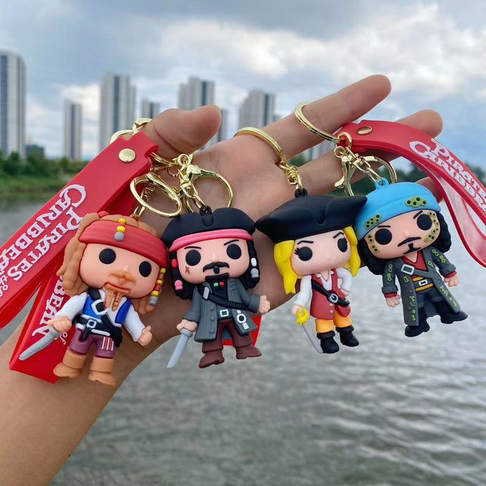 Wholesale PVC Doll Keychain JDC-KC-YiS006