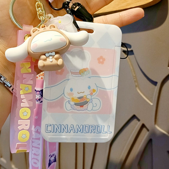 Wholesale Cartoon Doll Silicone Keychain JDC-KC-MingT077