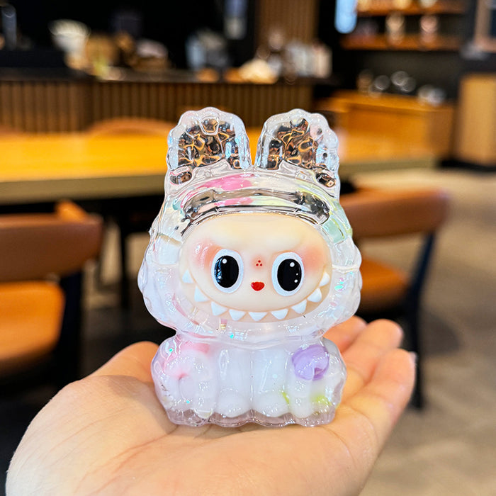 Wholesale Cute Oil-Soaked Molten Sand Doll Keychain
