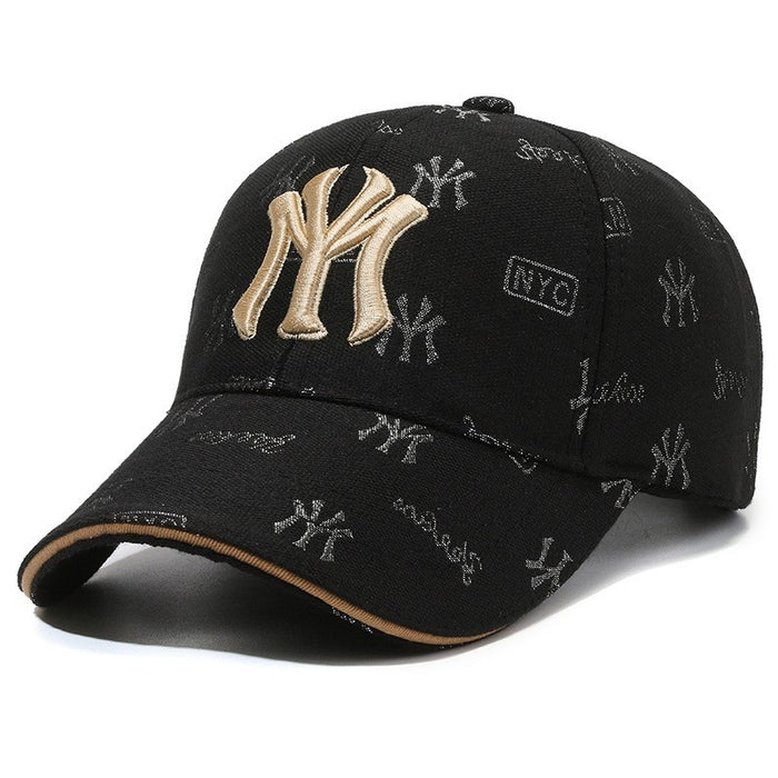 Wholesale Embroidered baseball cap, fashionable and versatile duckbill cap, outdoor fishing casual cap