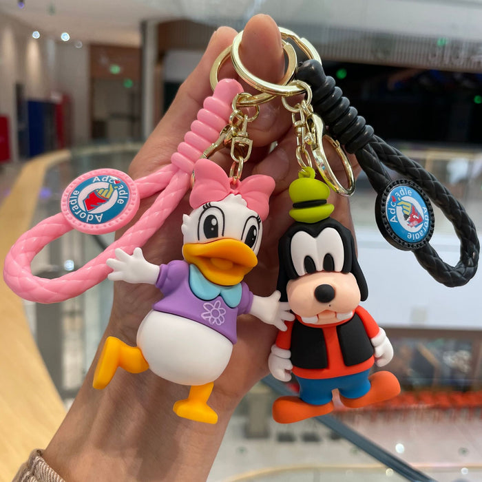 Wholesale Doll Cute Backpack Pendant Car Keychain Couple Small Gift Wholesale