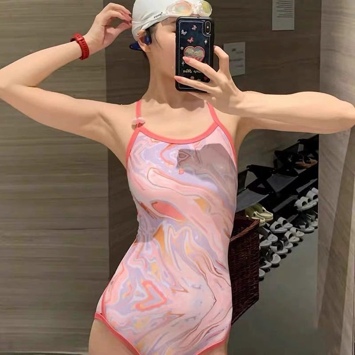 Wholesale One-piece swimsuit high-end racing professional training swimsuit
