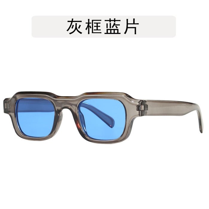 Wholesale Square retro small frame sunglasses, fashionable hip-hop party sunglasses