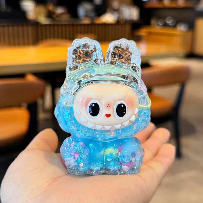 Wholesale Cute Oil-Soaked Molten Sand Doll Keychain