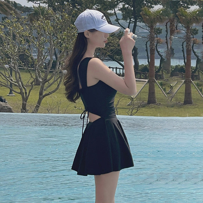 Wholesale New swimsuit for women, conservative coverage, slimming effect, gathering girls, high-end feeling, soaking in hot springs, anti glare swimsuit