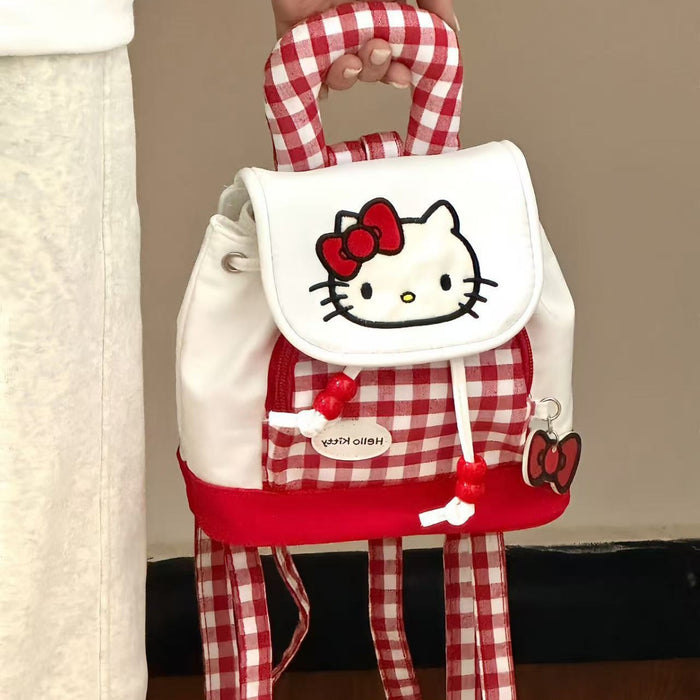 Wholesale Original Handheld Drawstring Lid College Style Backpack Cartoon Small Backpack