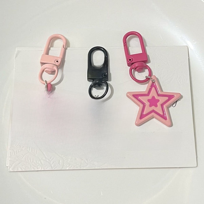 Wholesale Five-pointed star keychain star pendant